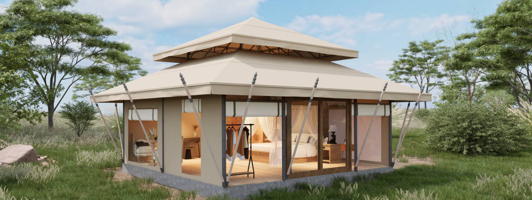 翠屏区户外野奢帐篷